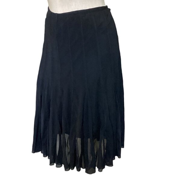 ECI New York Skirt L Black #161J - Picture 3 of 8